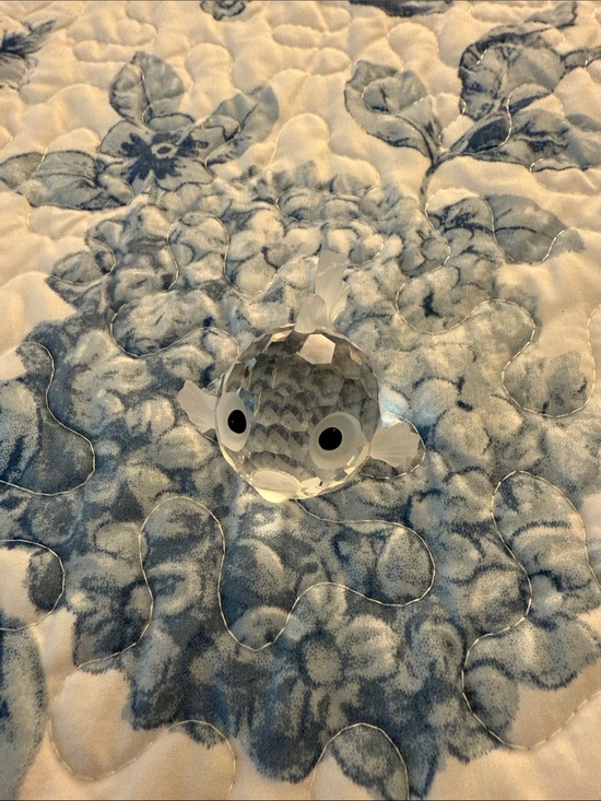 Swarovski Other - Swarovski Crystal Blowfish Figurine